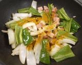 ピーマンのカレー炒め♪めっけ作り方3写真