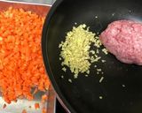 混ぜご飯のもと☆豚ひきと人参☆冷凍可作り方2写真
