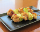 鶏もも肉と白ねぎのねぎま串【たれ】作り方5写真