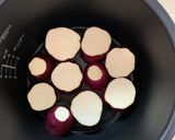 美味しいさつま芋煮(パナ電気圧力鍋)作り方2写真