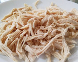 鶏肉と大根ときゅうりの甘酢あえ作り方1写真