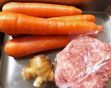 混ぜご飯のもと☆豚ひきと人参☆冷凍可作り方1写真