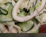 イカと玉ねぎときゅうりのごまマヨサラダ作り方10写真