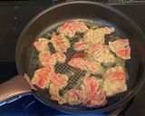 牛肉とエリンギのバタポン炒め作り方2写真