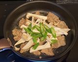 牛肉とエリンギのバタポン炒め作り方3写真