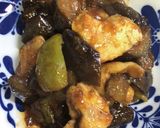 鶏胸肉とナスとピーマンのピリ辛味噌炒め作り方6写真