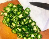 ハラペーニョの酢漬け作り方1写真