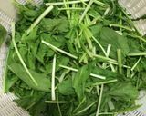 水菜のコチュジャン和え作り方2写真