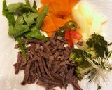 焼肉と簡単タレ作り方2写真