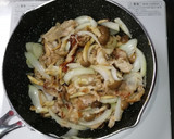 豚こまと玉ねぎ、ぶなしめじの生姜焼き作り方7写真
