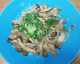 豚こまと玉ねぎ、ぶなしめじの生姜焼き作り方10写真