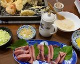 天ぷらとトロ鰹の刺身作り方11写真