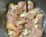 鶏胸肉のガーリック焼き作り方2写真