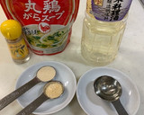 ひとりご飯にオススメ 豆苗と豚肉の炒め物作り方3写真