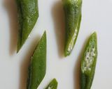 簡単！オクラのごま塩昆布あえ作り方5写真