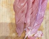 鶏胸肉のマスタード炒め作り方1写真