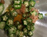 オクラと梅のチーズオムレツ作り方6写真