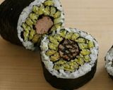デコ巻き寿司～ひまわり作り方10写真
