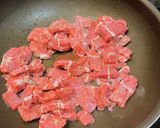 ビーフガーリックライス！（コストコ肉）作り方5写真