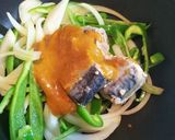 サバ水煮缶で☆鯖カレーマヨ炒め作り方4写真