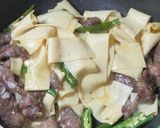 干し豆腐の牛肉ピーマン青唐辛子炒め作り方14写真