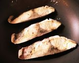 醤油半量であっさり簡単フライパンぶり照り作り方2写真