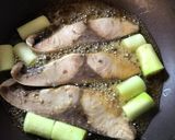 醤油半量であっさり簡単フライパンぶり照り作り方5写真