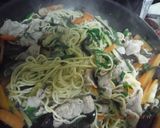 青紫蘇入り塩焼きそば作り方8写真