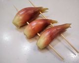 薬味だけじゃない!ミョウガの串焼き♪作り方2写真