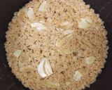 100%押し麦の麦味噌にんにく麦飯作り方12写真