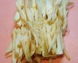 ワンランクアップ⤴️エリンギバターカレー作り方1写真