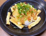 焼き油揚げのおろしポン酢作り方4写真