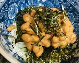 海苔&納豆のかんたん丼作り方2写真