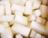 冬瓜と海老の冷製スープ•*¨*•.¸¸☆作り方1写真