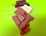 材料3つ！チョコレートのミニクロワッサン作り方1写真