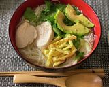 お手軽スープで、フォー風そうめん作り方6写真