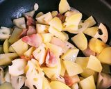 れんこんとジャーマンポテト作り方3写真