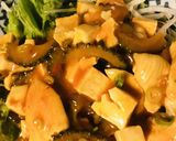 鶏チリソースのサラダ盛り作り方4写真