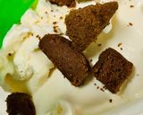 糖質オフ☆クッキークリームアイス♪作り方3写真