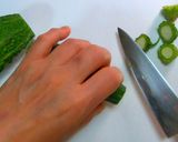ゴーヤの甘酢きんぴら　翌日はもっと美味作り方1写真