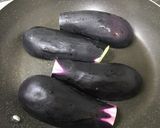 レンジで簡単!田楽味噌☆茄子田楽作り方1写真