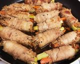 彩り野菜の肉巻き♪アスパラ入り♪作り方5写真
