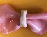 パスタとポテサラの立体ケーキ作り方7写真