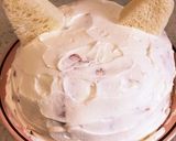 パスタとポテサラの立体ケーキ作り方16写真