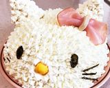 パスタとポテサラの立体ケーキ作り方17写真