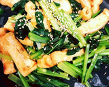 小松菜と油揚げの和え物作り方3写真