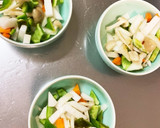 全てレンジ大根豚こま中華炒め味青椒肉絲風作り方11写真
