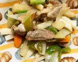 全てレンジ大根豚こま中華炒め味青椒肉絲風作り方14写真