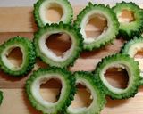 ゴーヤの鯖缶詰め焼き作り方2写真