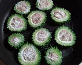 ゴーヤの鯖缶詰め焼き作り方5写真